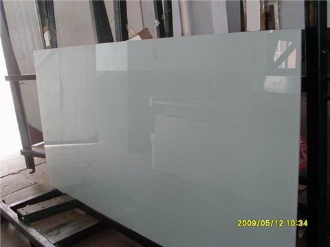 Black Back Painted Glass Lacquered Glass