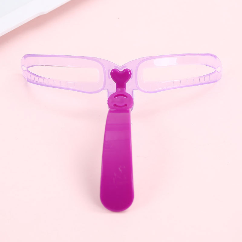 Handheld Eyebrow Card for Ladies 8-Piece Full Set Thrush Card Stencils Eyebrow