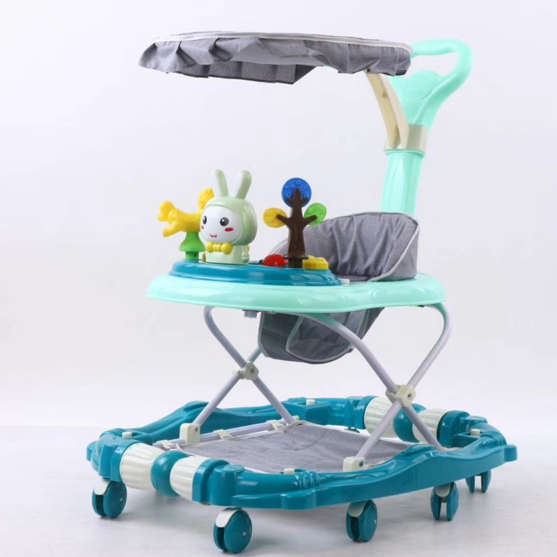 Hot Selling Comfortable Children's Toy Walker/8 Wheels/with Tarpaulin/Baby Walker