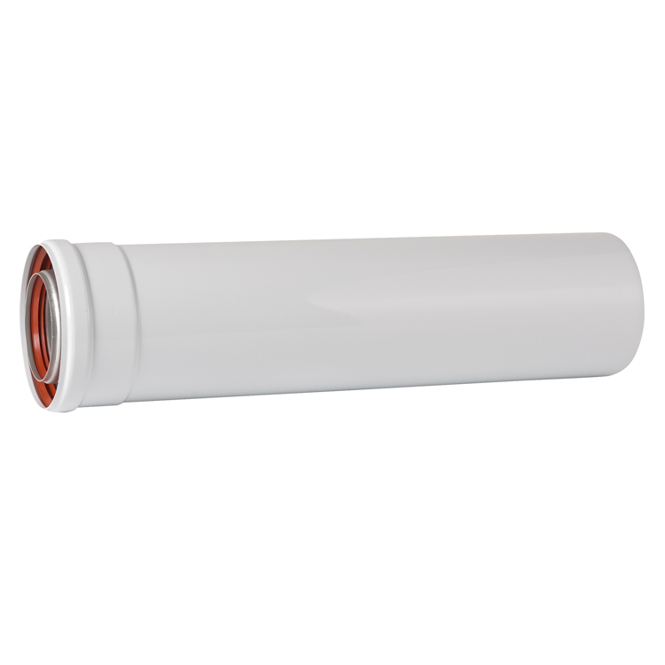 Переходник дымохода 60/100 на 80/125 мм для газового котла