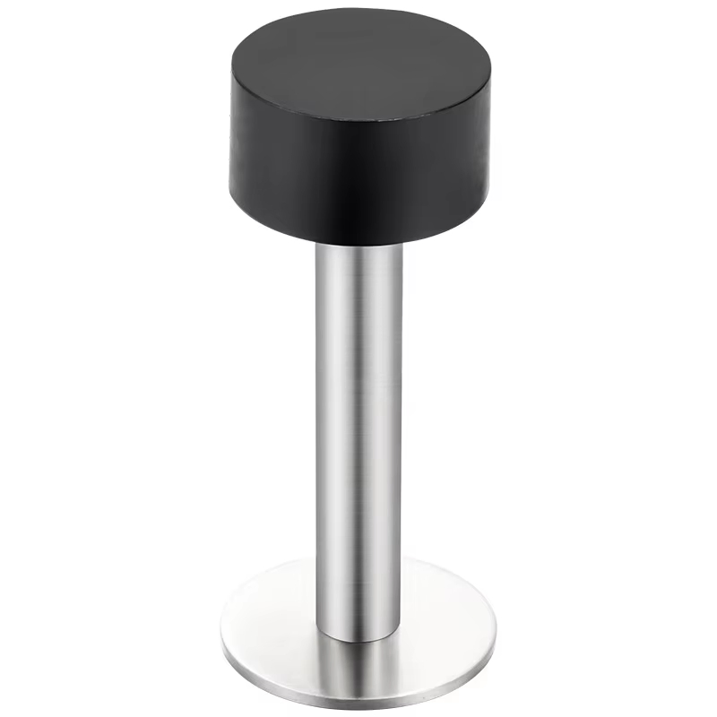 Heavy Duty Stainless Steel Door Stopper with Bumper
