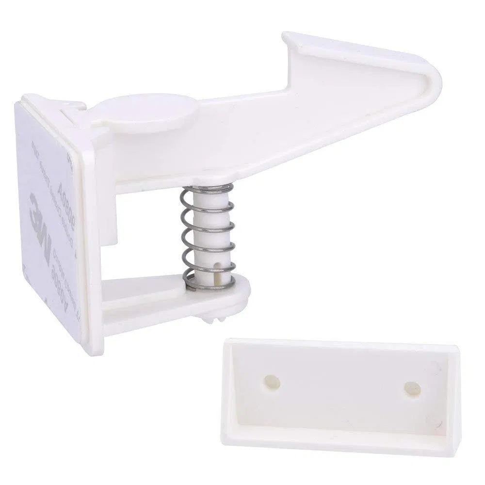 Easy Installation Baby Safety Cabinet Locks Latches Proofing Adhesive Cabinets Drawer Lock