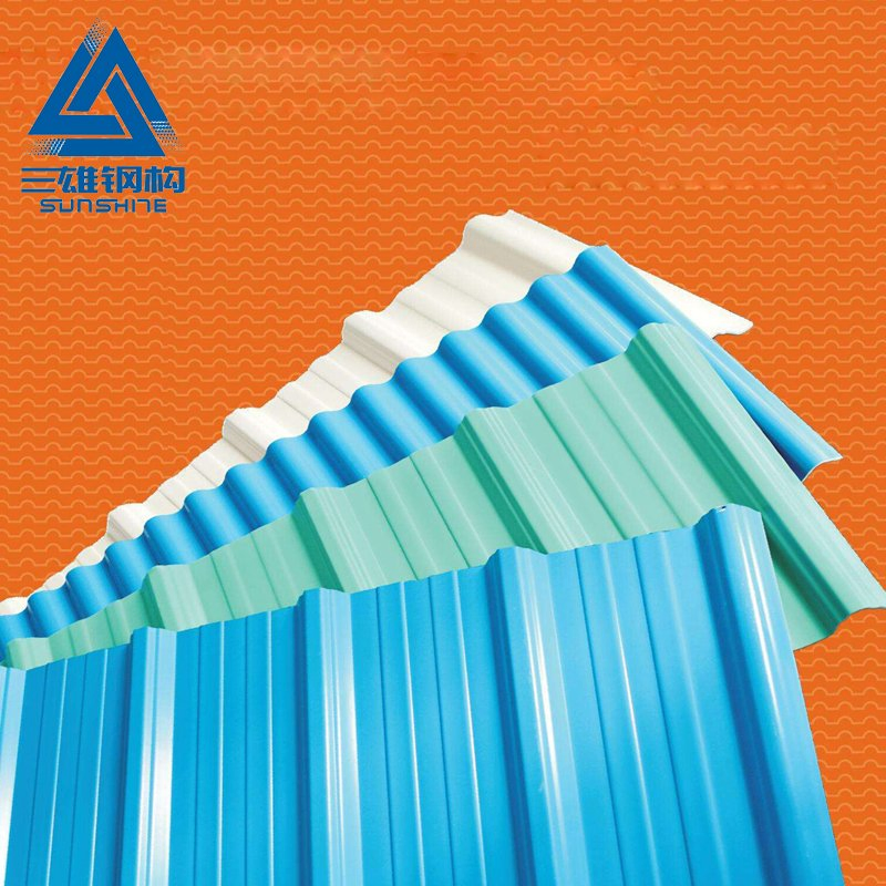 Durable Color Lasting 15-Year Apvc Roof Tiles for Homes
