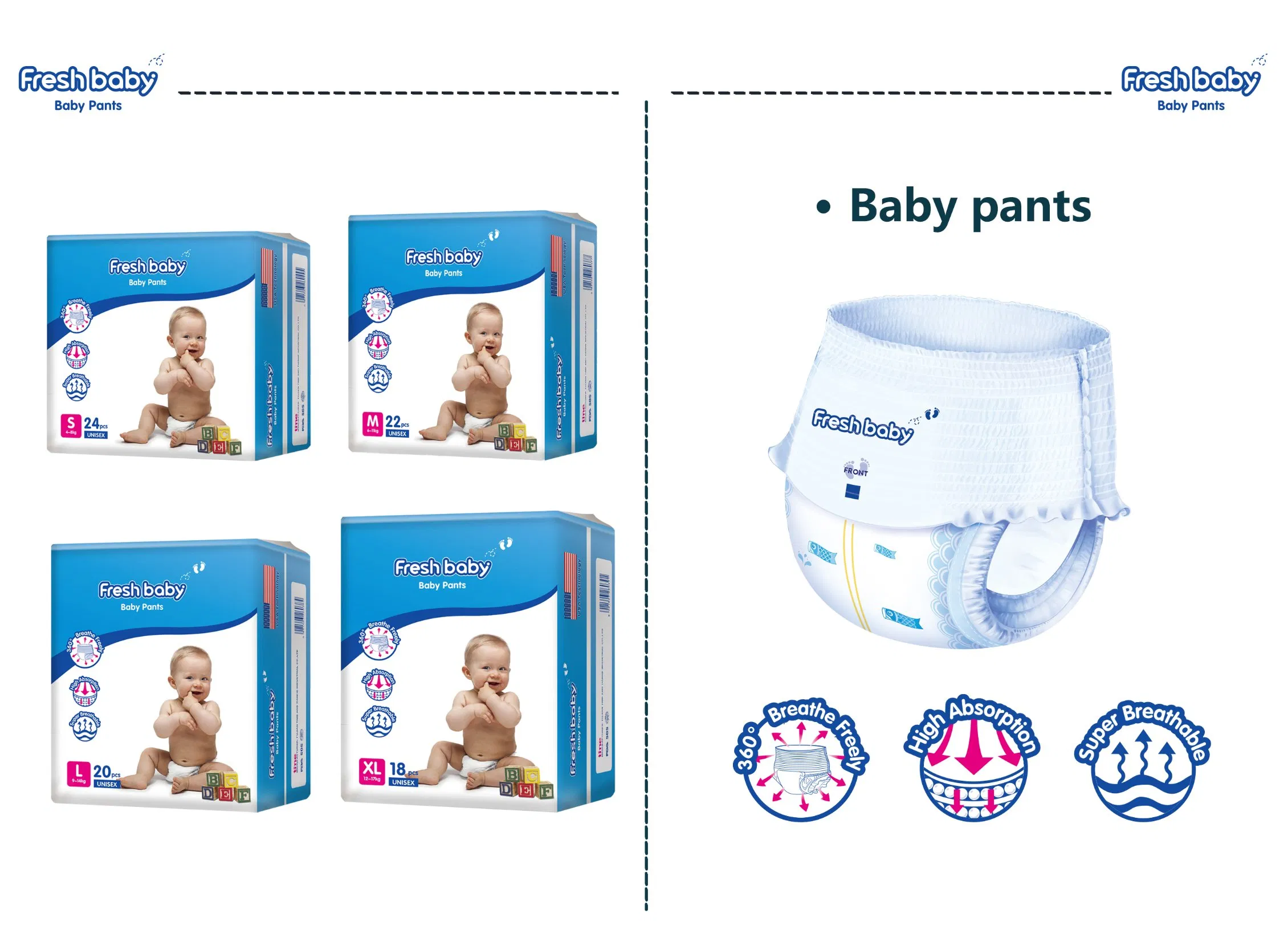 Baby Diaper Wholesale Private Label Premium Baby Diapers Products Sole Agent Wanted Diapers