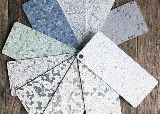 Stock Color Favorable Price 2.0mm ESD Conductive Vinyl PVC Floor Tiles