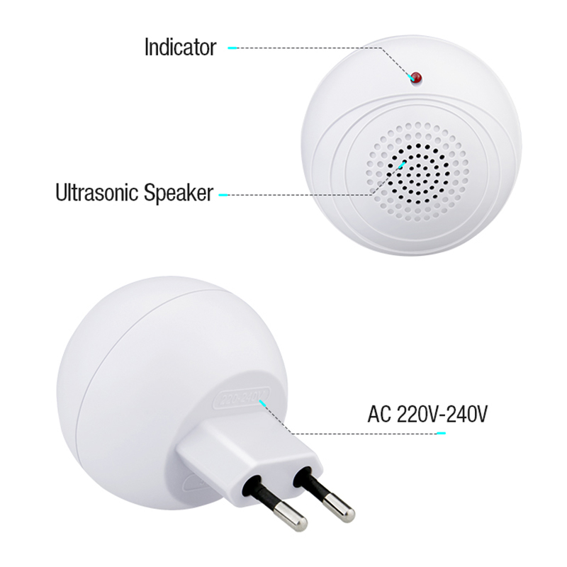 Effective Ultrasonic Insect Mouse Mosquito Repeller for Home Pest Control Use