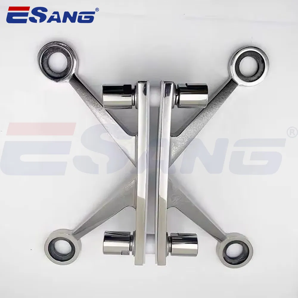 Esang Glass Fittings 4 Way Stainless Steel Curtain Wall Spider System