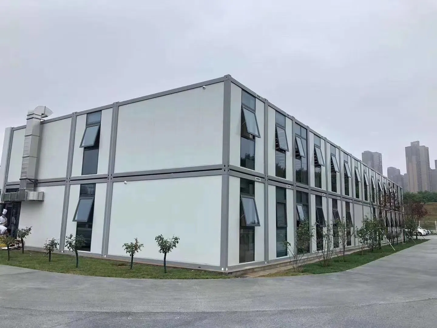 Fold The Room Hotel Flat Pack Modern White Container Houses