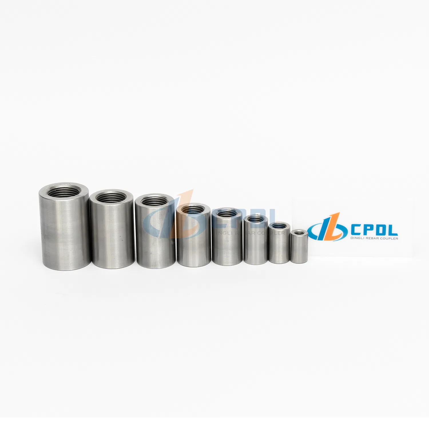 Made in China Top Quality China Rebar Coupler Reinforcing Bar Connector Mechanical Screwed Splicing Rebar Coupler Swaged Rebar Coupler