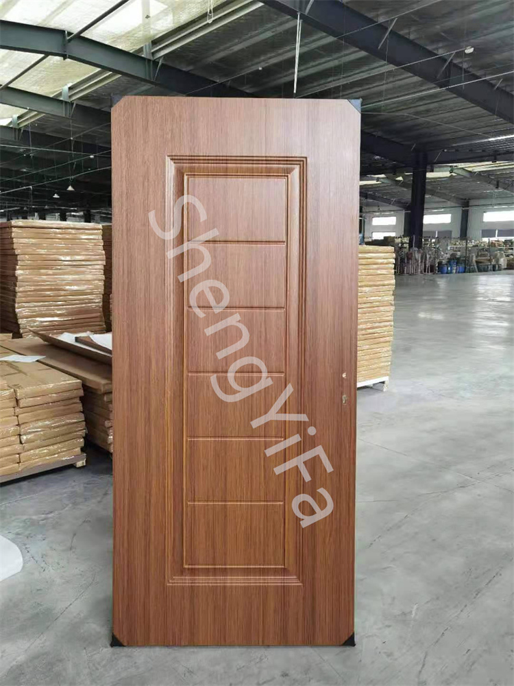 Shengyifa Waterproof WPC Frame Soundproof Interior Bathroom WPC Door Skin for Sale