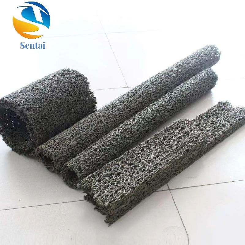 Green Seepage Drainage Blind Ditch Pipe Diameter 100 Plastic Blind Pipe Square Seepage Drainage Blind Ditch Rectangular 120-25 Blind Pipe