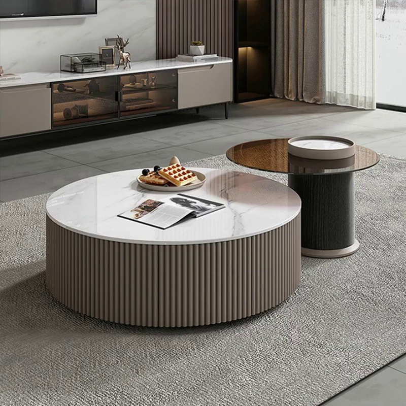 Мебель для гостиной деревянная тумба под ТВ журнальный столик