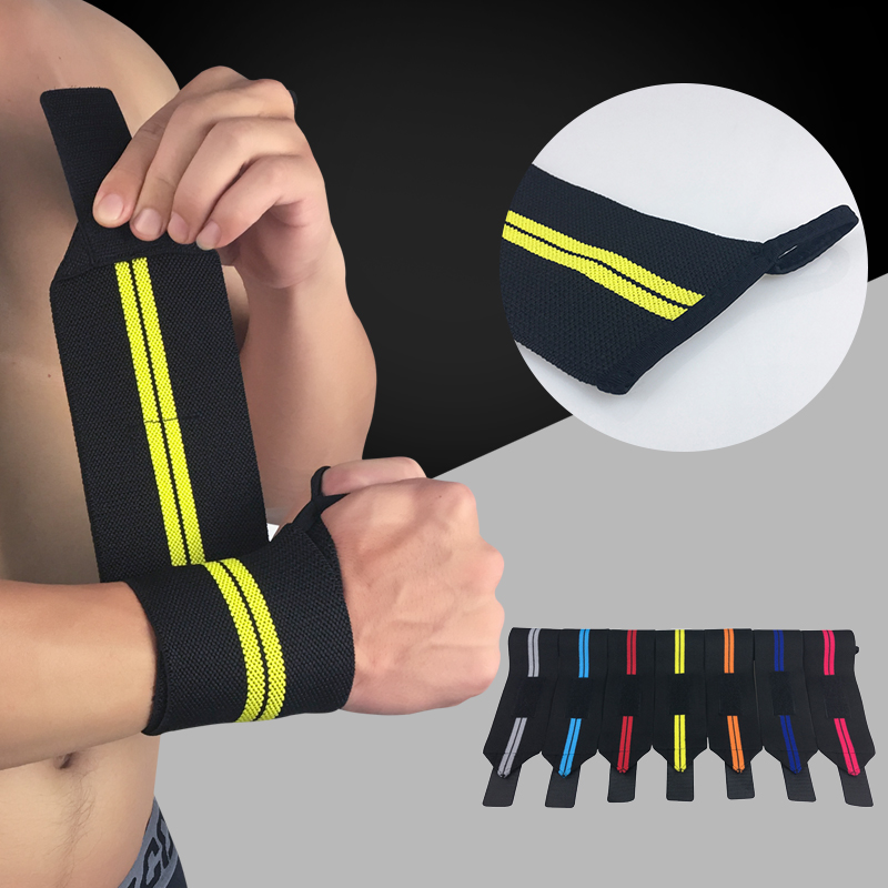 Напульсники для тяжелой атлетики спортивные усиленные