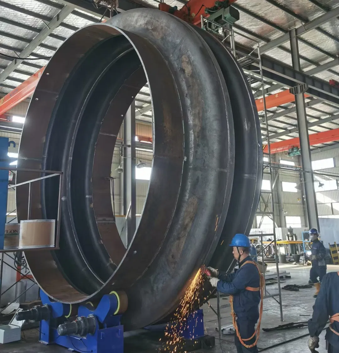 ASME Certificated Aramco Acrylonitrile Reaction Gas Cooler Carbon Steel Expansion Bellow Joint