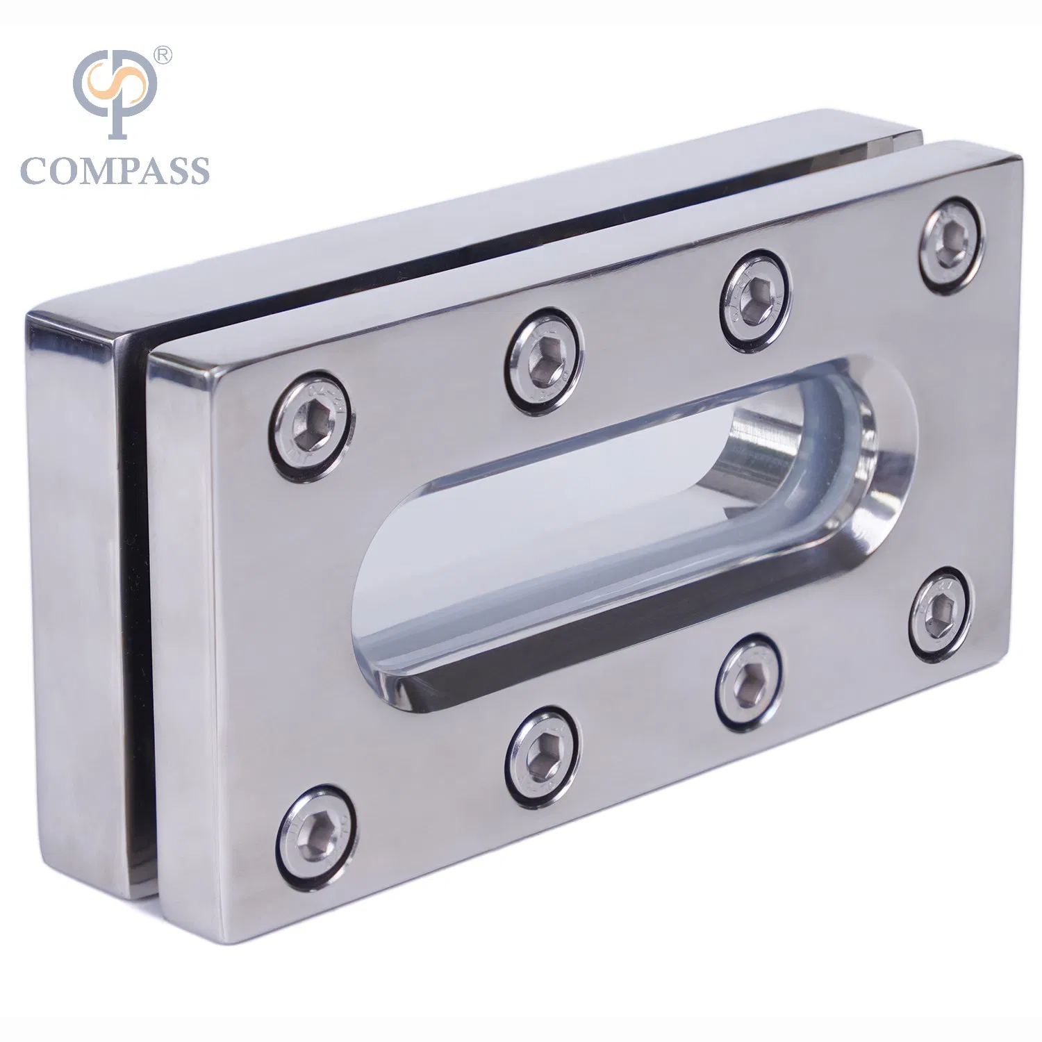 SS316L Food Grade Mirror Sanitary Stainless Steel Square Rectangular Sight Glass