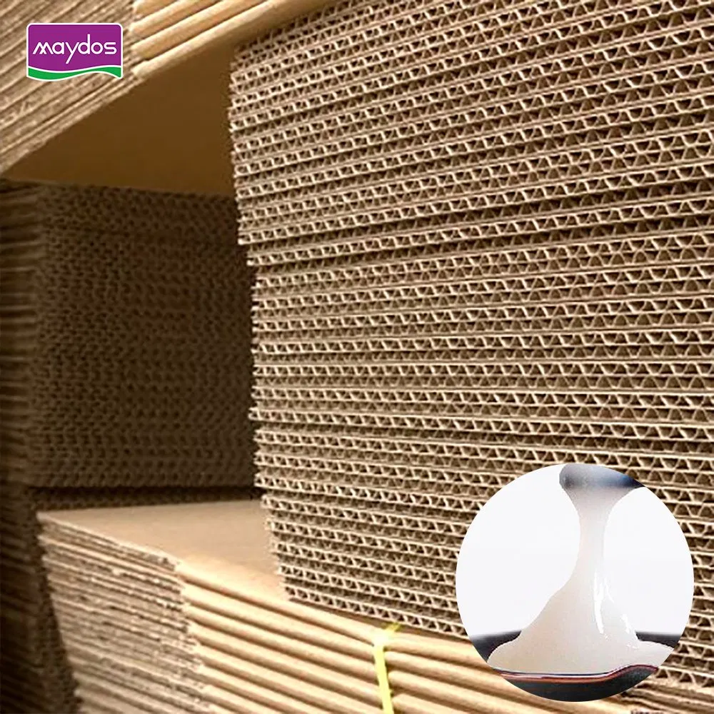 Manufacturer Wholesale Corrugate Glue Starch Glue Powder Corrugated Boxes Corn Starch Glue Chemical for Corrugate Boxes