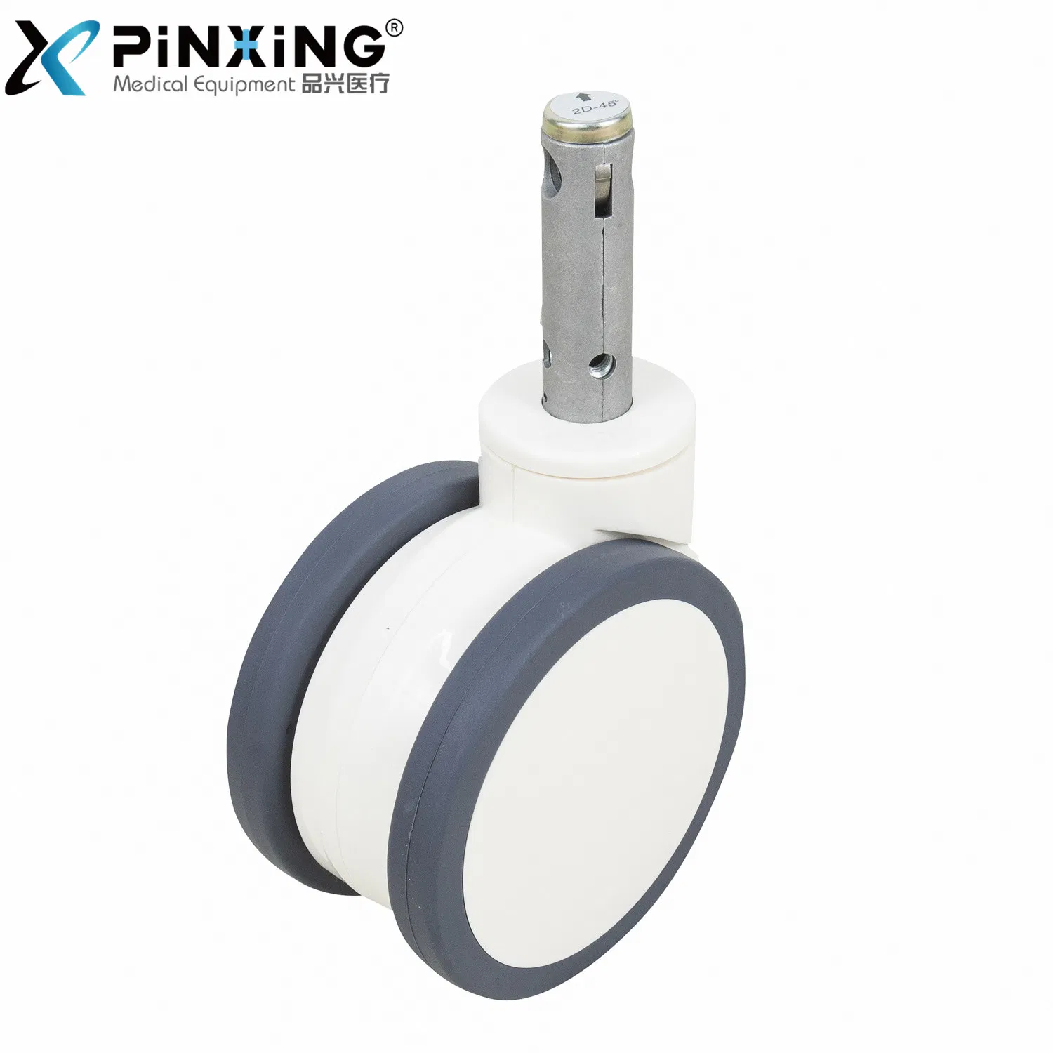 Hot Selling Advanced Hospital 125mm 150mm Central Control Swivel Caster