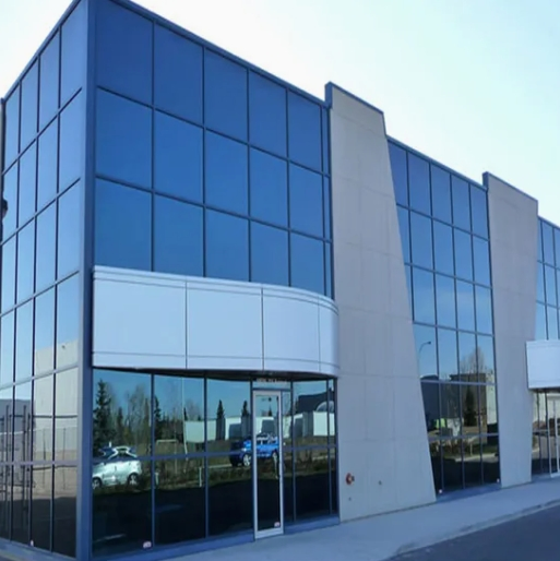 Decorative Aluminum Profiles Cladding Composite Wall Panels Facade Unitized System Tempered Glass Curtain Wall