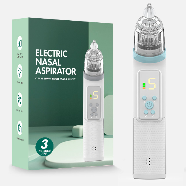 Electric Baby Nose Cleaner Adjustable Suction Nasal Aspirator - OEM Available Supplier