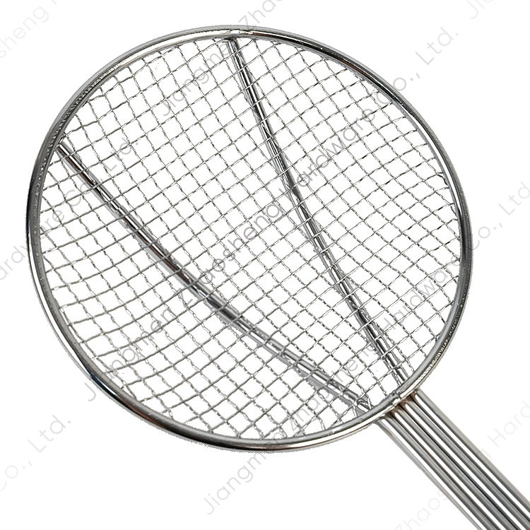 Wire Mesh French Fries Skimmer Round Frying Strainer for Kitchen Cooking