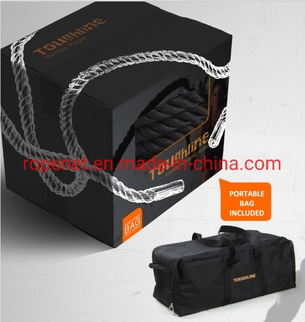 Tightly Twisted Poly-Dac Workout Battle Rope