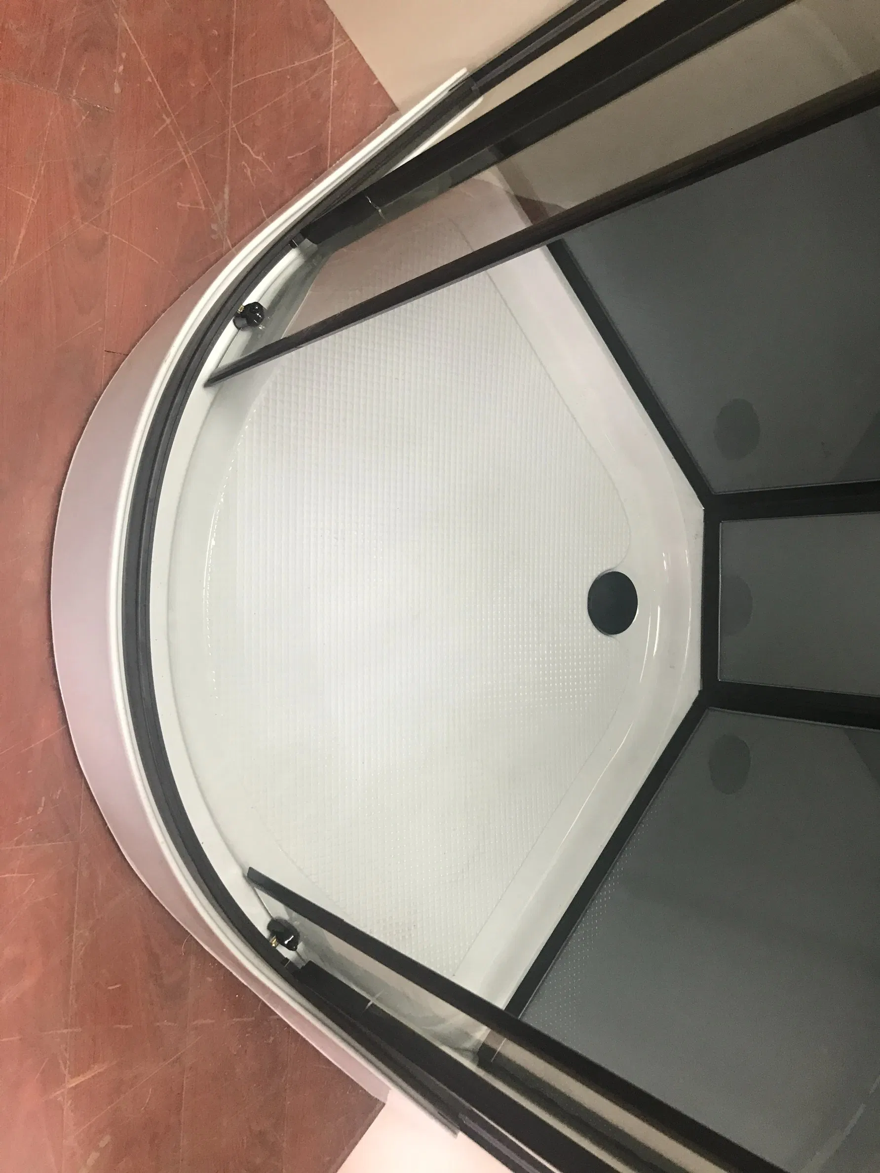 Corner Black Back Board Bathroom Shower (TL-8854)