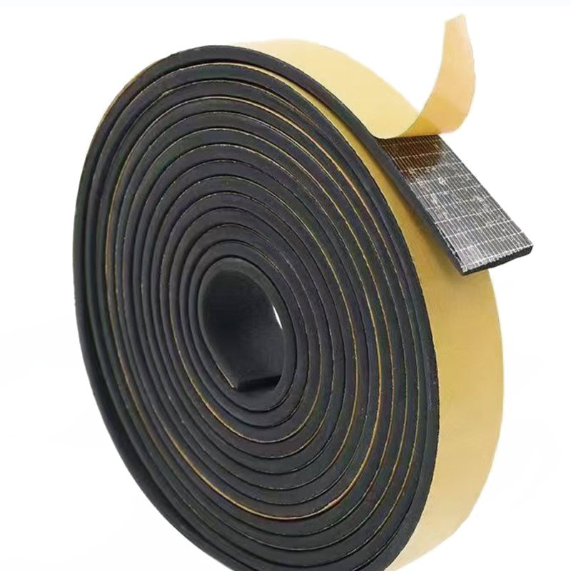 Self Adhesive EPDM Foam Rubber Strip for Window Frame Sealing
