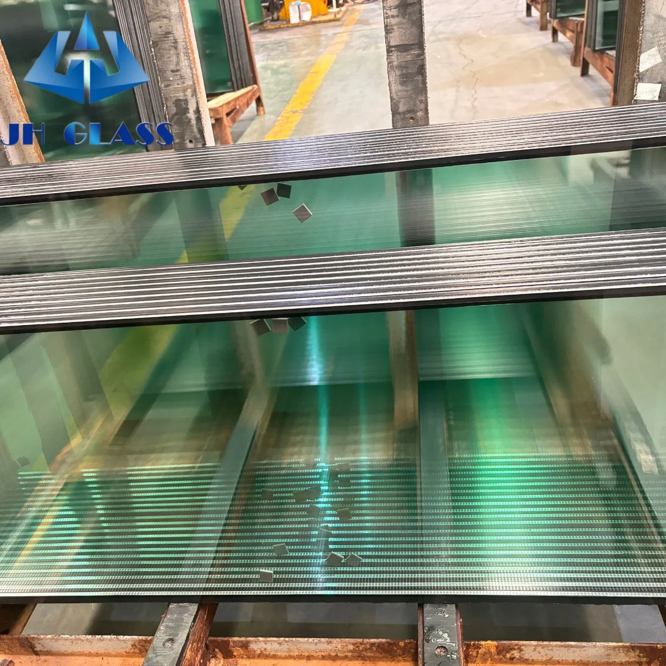 Thermal Insulation Custom Glass for High-Rise Curtain Wall Laminated