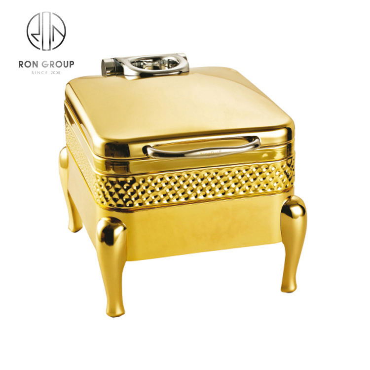 Hotel Restaurant Catering Buffet Stainless Steel Food Warm Container Chafing Dish