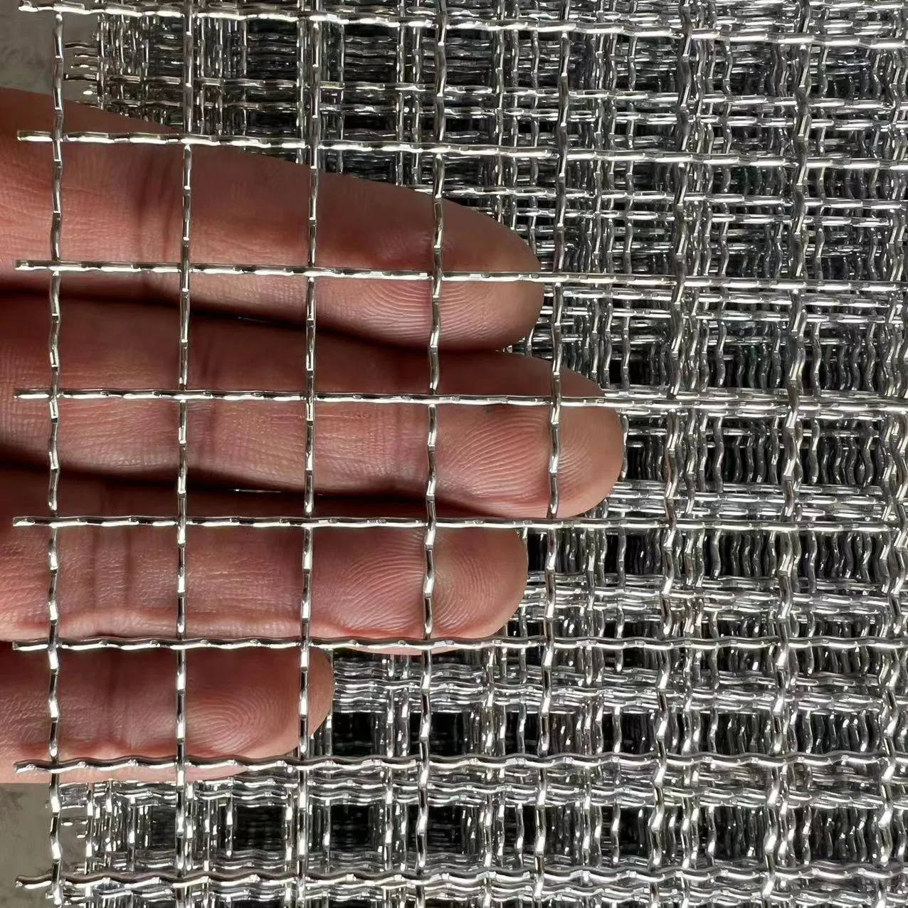 18 Mesh Galvanized Sqaure Wire Mesh Iron Window Screen