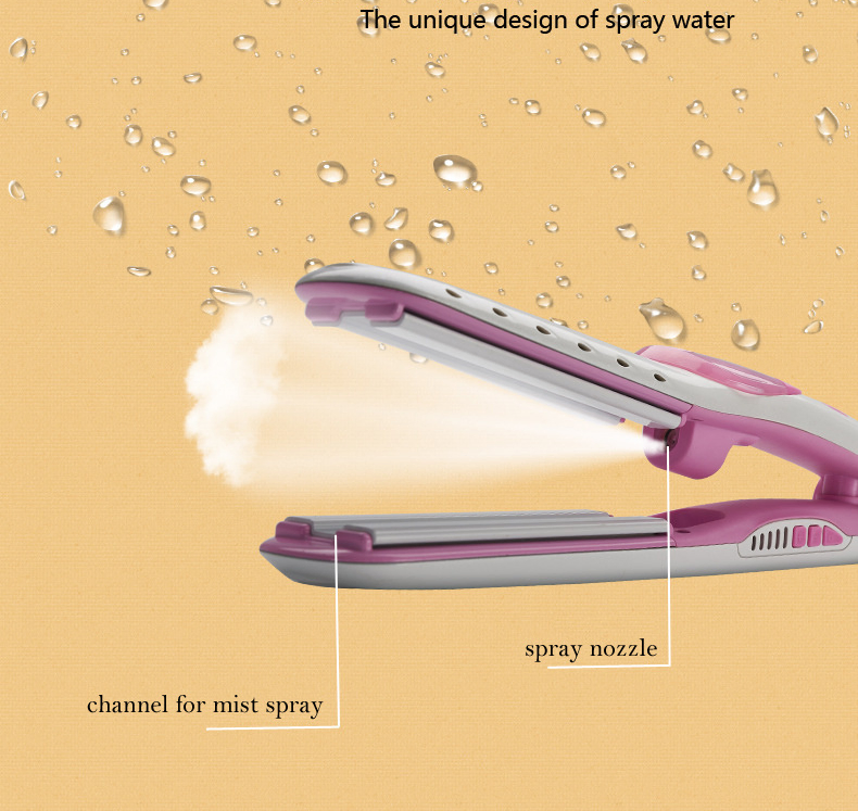 Multi-Functional Steam Hair Straightener Ceramic