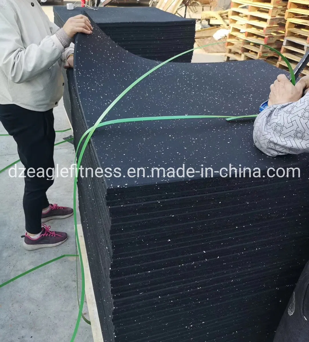 Wholesale Cheap Cross Training Fit Gym Rubber Flooring
