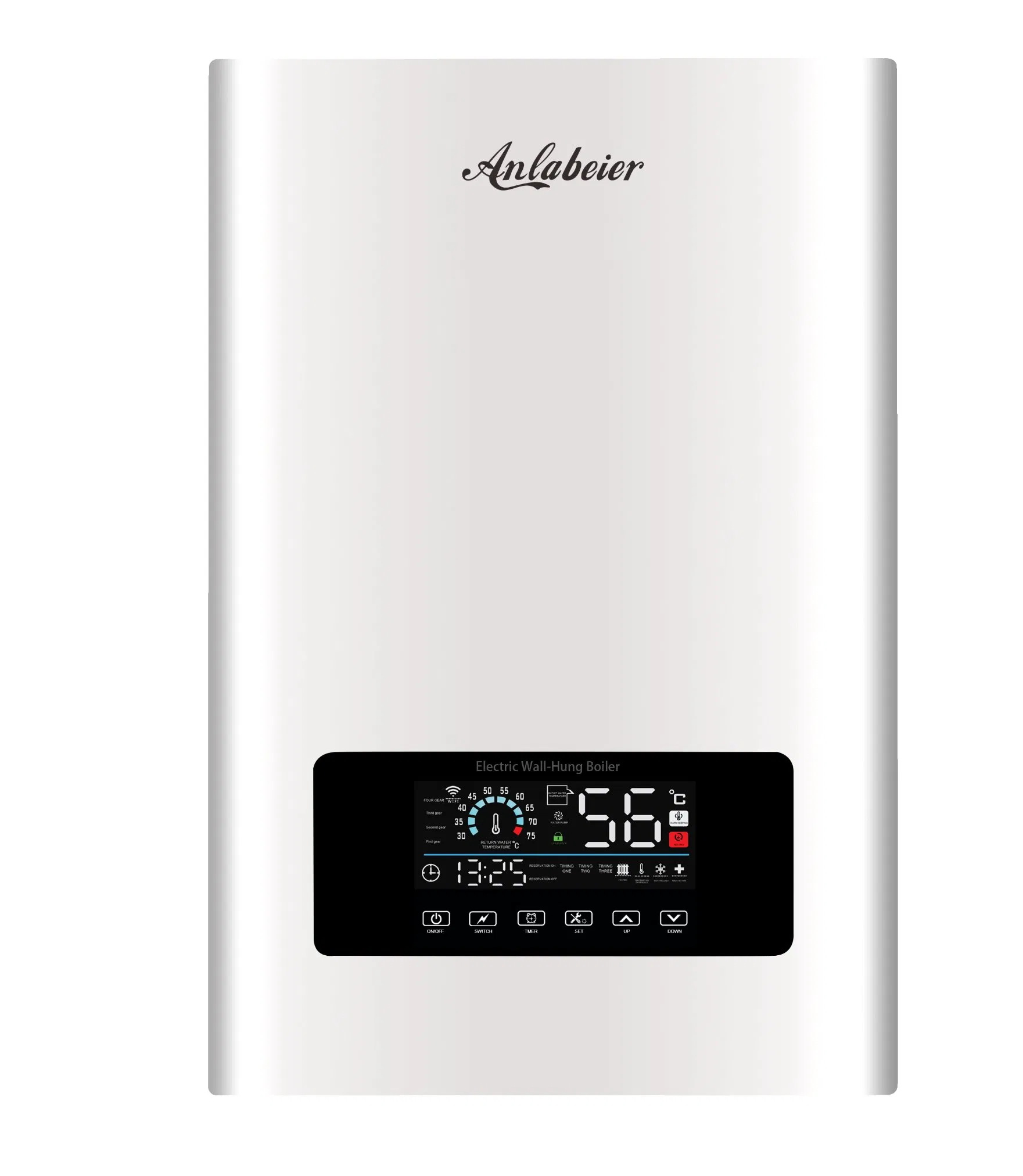 Smart WiFi Wall-Mounted Electric Boiler 3-21kw 220V/380V with Child Lock for Whole House Heating & Bathroom Hot Water Supply