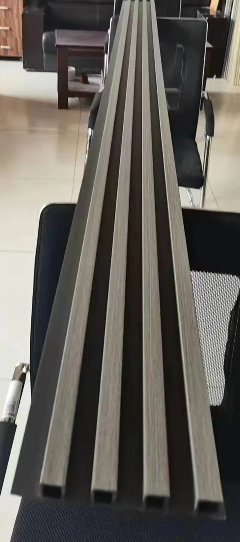 3D Fluted PVC Wall Panel Used for Wall Decoration