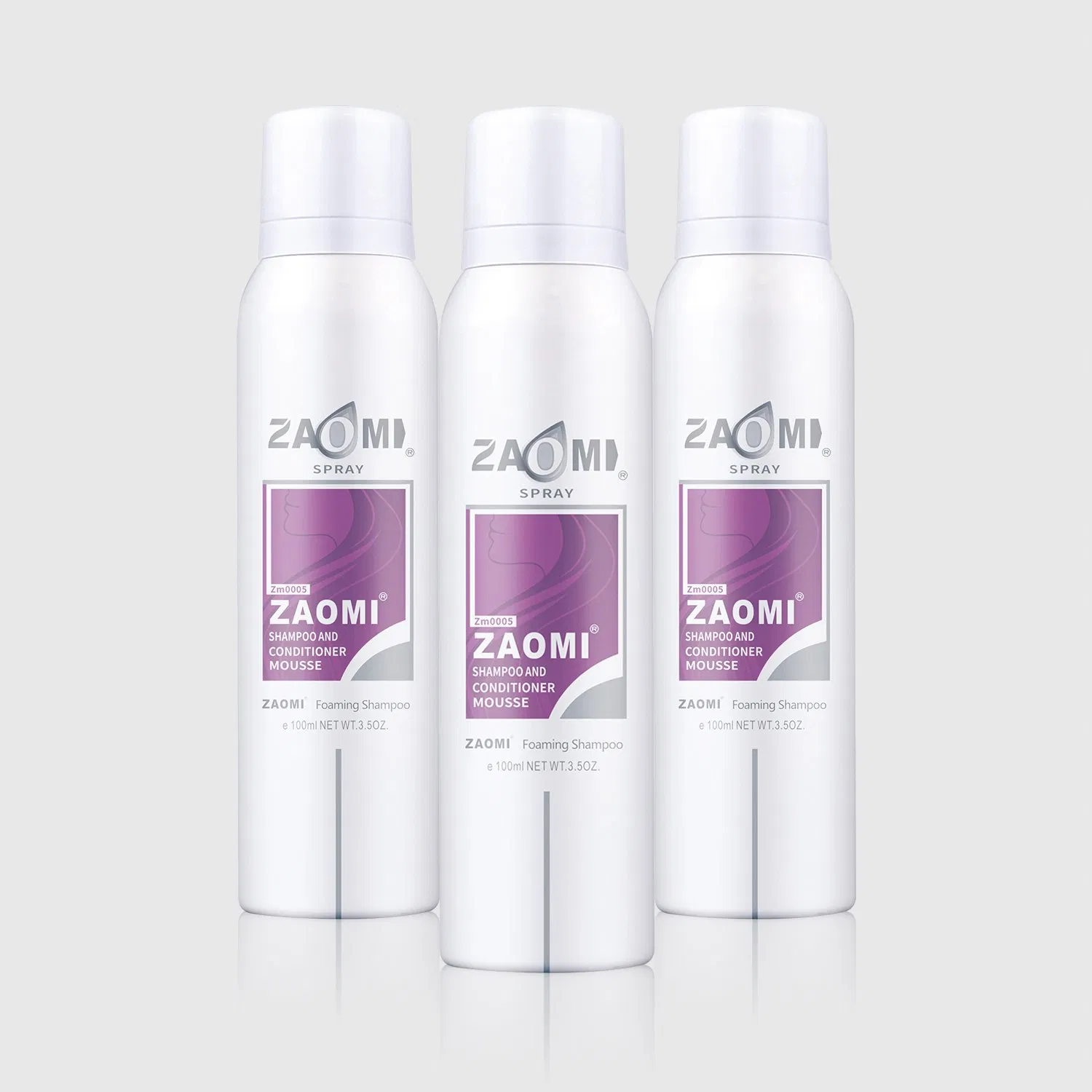 Zaomi Custom Logo Hair Care Products Natural Organic Material Hair Shampoo and Conditioner