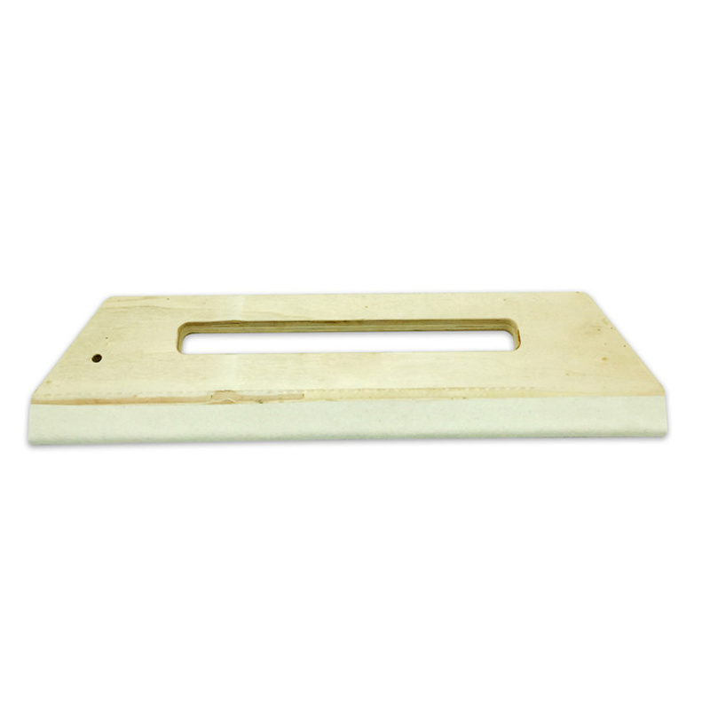 Factory Sell Custom Logo Wooden Handle Squeegee Rubber Wiper