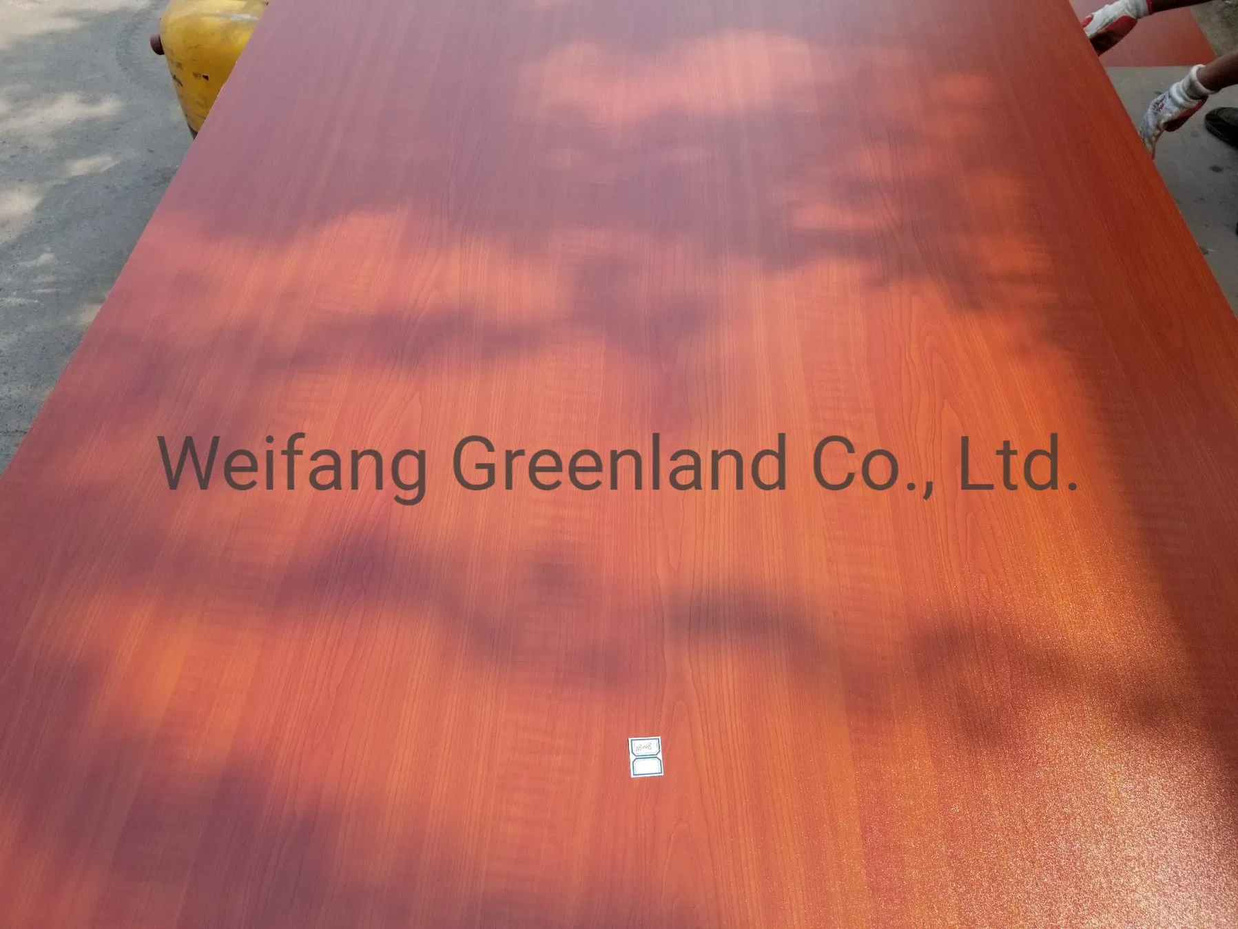 18mm Matt Finish Laminated Chipboard/Particleboard for Wardrobe with Wood Grains/Solid Colours