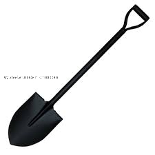 Y Type Grip Wooden Handle Round Point Shovel Gerden Tool Farming Tool