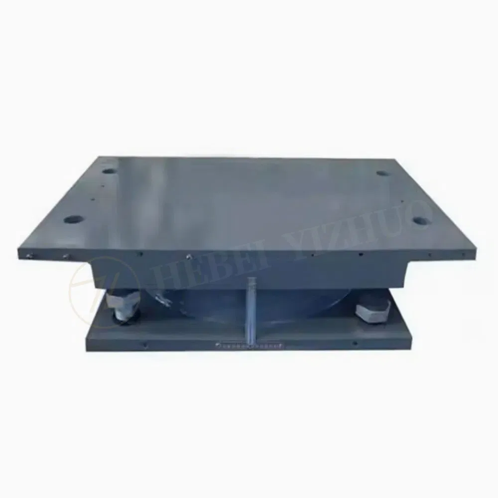 Pot Bearing Steel Fixed Sliding Guided Pot Bearing Bridge Isolation Bearings for Highways and Railroads