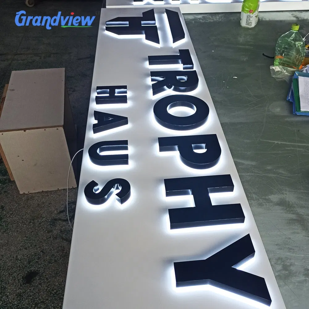 Custom Office Lobby Cut Acrylic Indoor Sign 3D Raised Letter Sign Wall Logo Letter Brand Signage for Your Business