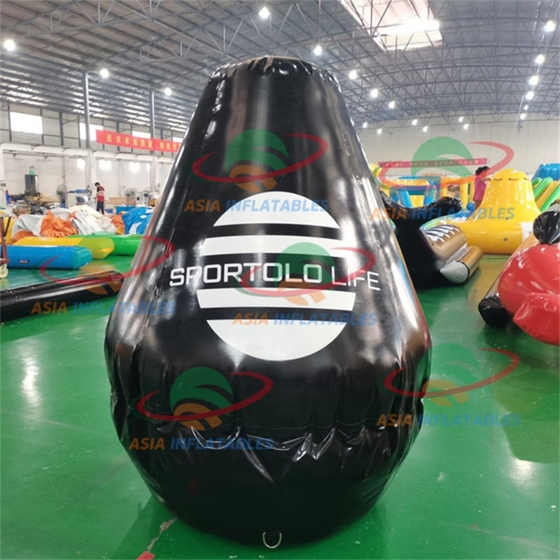 Customized Inflatable Water Triathlon Marker Inflatable Sailing Boat Buoy