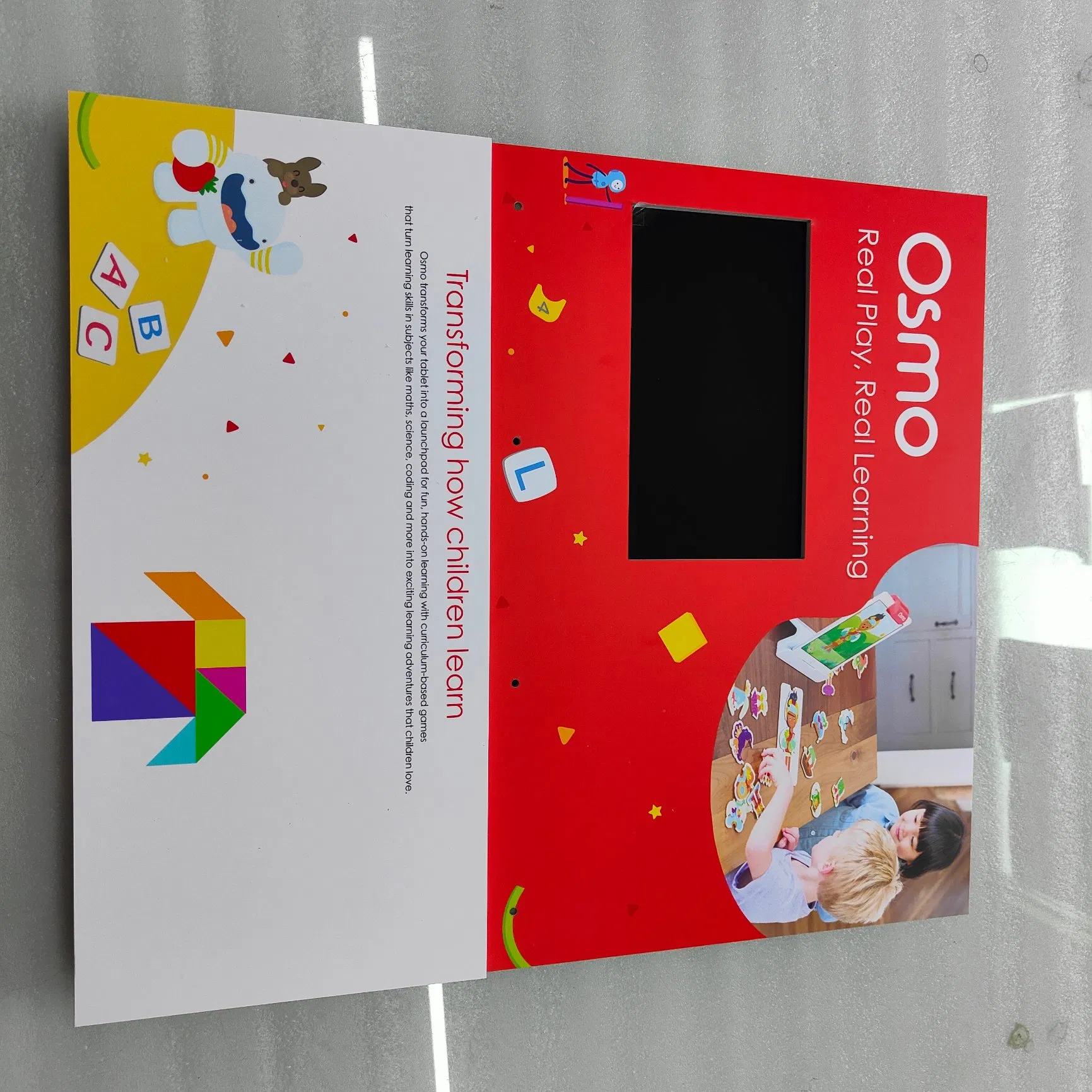 LCD Screen Video Display Monitor Fsdu Cardboard Display