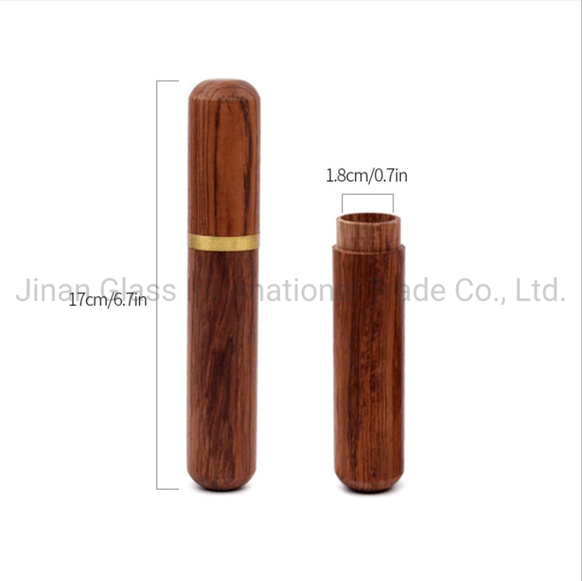 Rosewood Cigar Tube Moisturizing Cuban Cigar Moisturizing Tube Manual Cigar Tool Accessories Solid Wood Cigar Box Portable