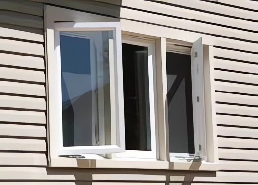 High Quality Vinyl Casement Windows with Custom Double Glazing