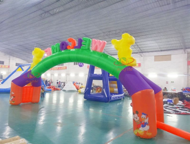 Commercial Grade Inflatable Carnival Arch for Events & Advertising