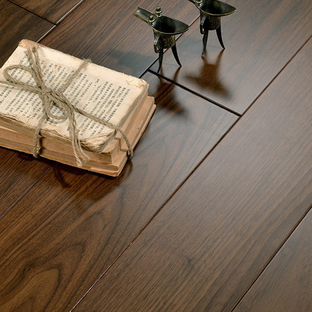 Chevron Dance Wood Flooring Water Resistant Anti Scratch Resistant Assemble