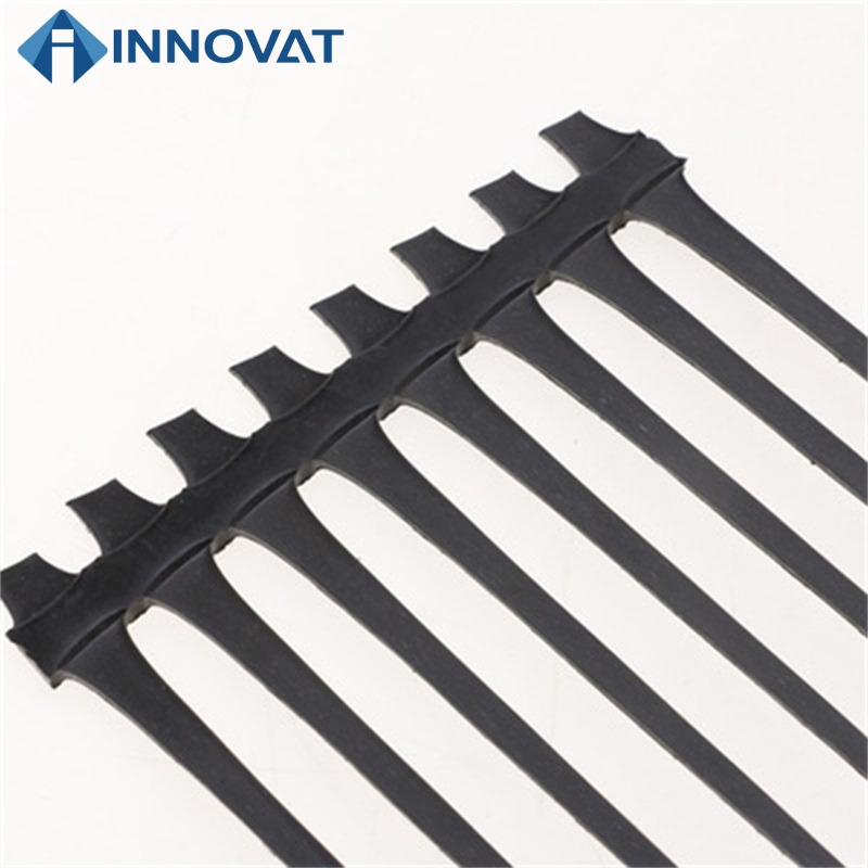 Plastic Mesh Geogrid Uniaxial Geogrid Description Building Material
