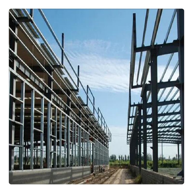 SB002 Customized Steel Processing Galvanized Section Steel Structure
