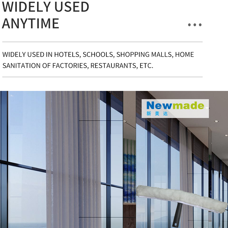 Premium Window Washer with Plastic Handle for Easy Cleaning H1401