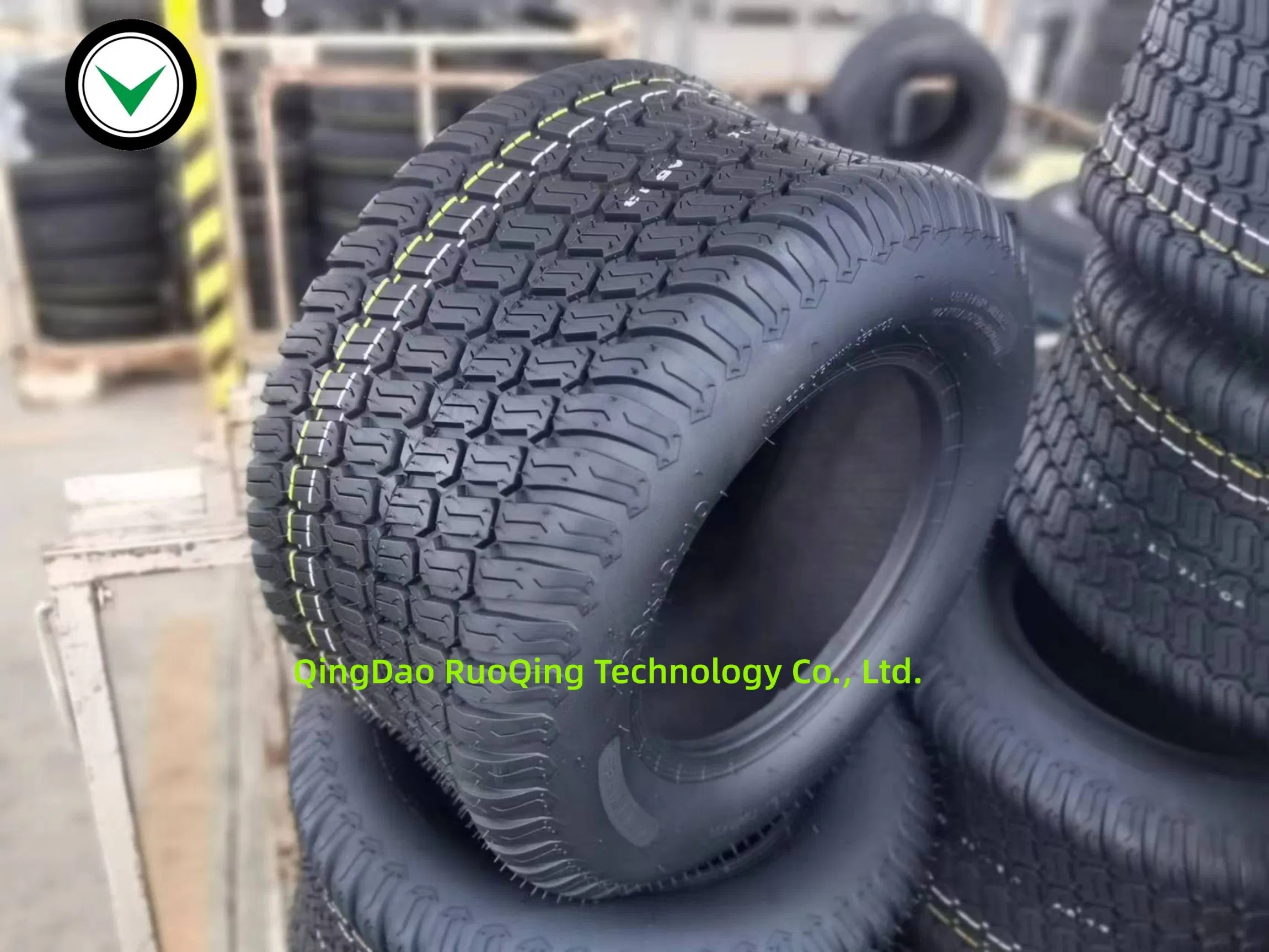 15X6.00-6 Tt/Tl Factory Lawn Mower Turf Wheel Tyre with Steel Rim